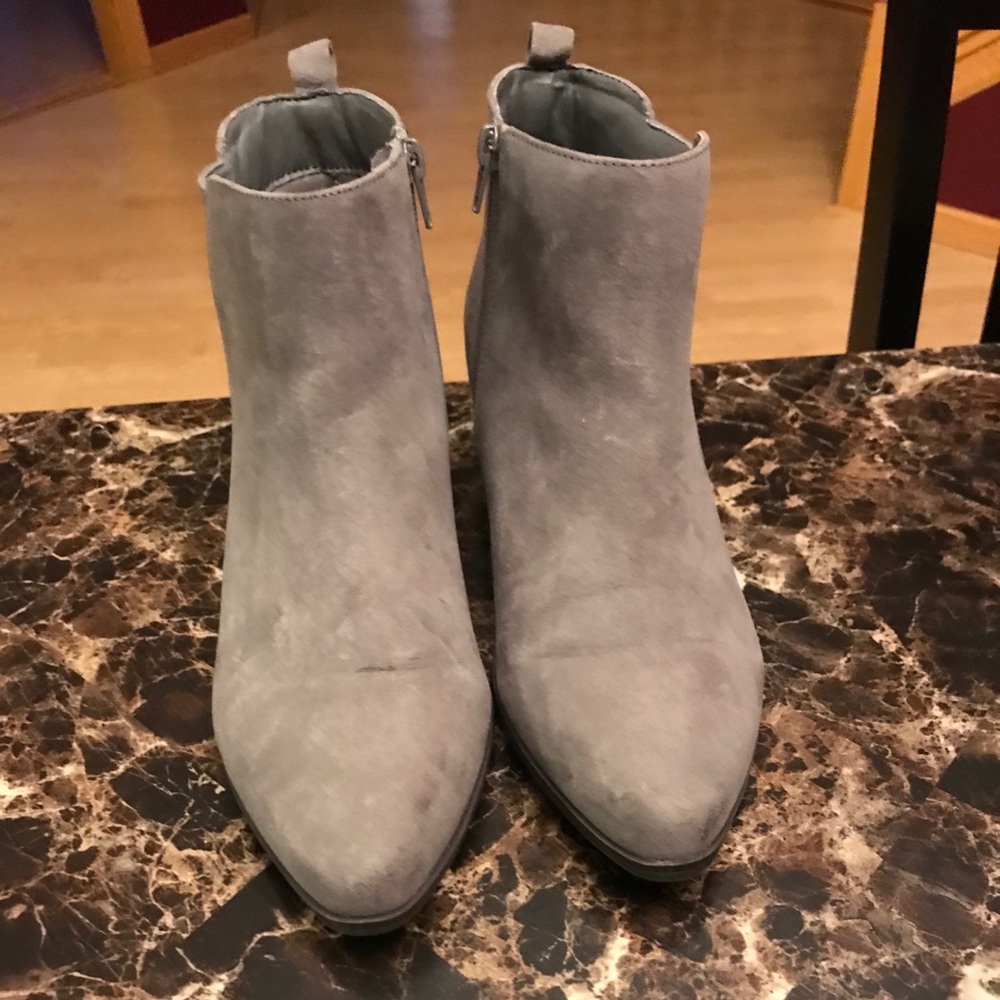 Justfab ankle boots.
